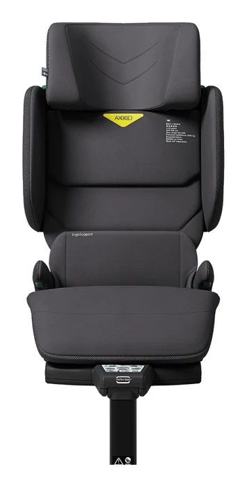 Axkid Up framifrån med synlig ErgoSupport-kudde, sidovingar och stödben