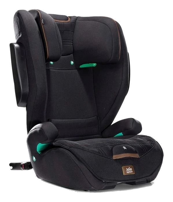 Joie i-Traver Signature bältesstol i Eclipse med ISOFIX, snett framifrån mot vit bakgrund