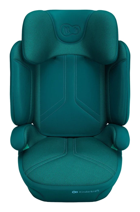 Kinderkraft XPAND 2 PRO framifrån i smalaste DUO EXPAND-läget med ihopdragna sidovingar